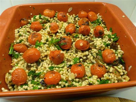 Lindaraxa Ottolenghi Couscous With Grilled Cherry Tomatoes And Fresh