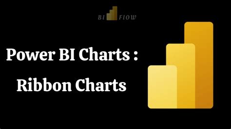 Power Bi Charts Ribbon Chart Power Bi Toutorial Bi Flow Youtube