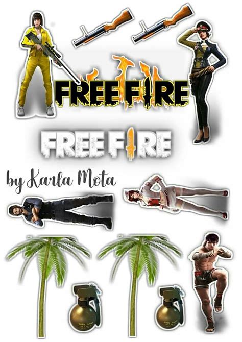 Bolo Free Fire 70 Modelos Especiais Inspirados No Jogo