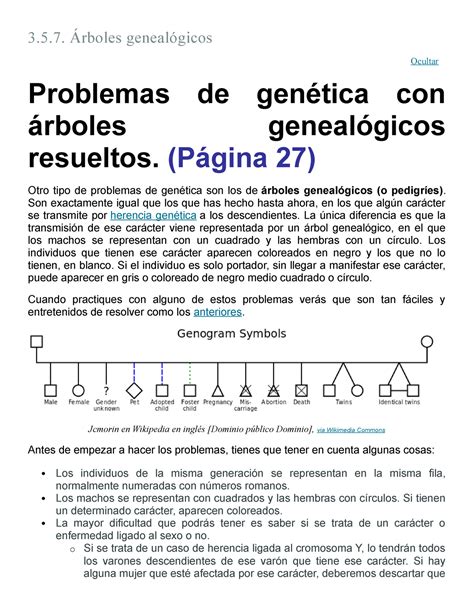 IPN 1TV21 Genética Básica Problemas resueltos 3 5 Árboles