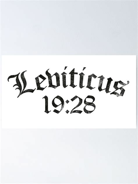 Leviticus Tattoo