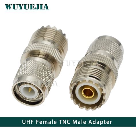 Pcs Lot Sl Uhf To Tnc Rf Adapter Tnc Male Plug To Uhf So Female