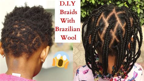 Brazilian Wool Hairstyles Braids