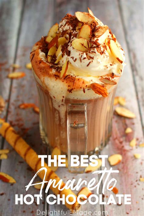 Amaretto Hot Chocolate The Ultimate Spiked Hot Chocolate Recipe