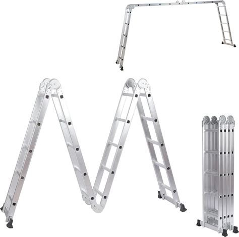 Topway Aluminium Multi Purpose Combination Ladder M Foldable Step