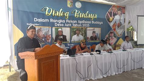 Dialog Budaya Buka Rangkaian Acara Pekan Apresiasi Budaya Desa Jurit