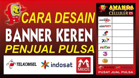 Contoh Poster Jual Pulsa Lukisan