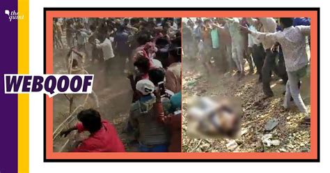 Mob Attacking Farmers Video Fact Check Old Madhya Pradesh Video Of Mob