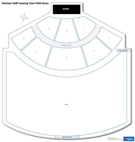 Walmart AMP Seating Chart - RateYourSeats.com