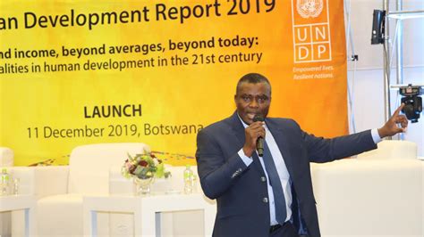 2019 Human Development Report Launched in Botswana | United Nations ...