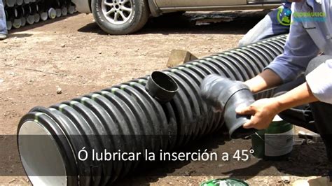 Bota Insercion Recta 6 Pvc Para Tubo Corrugado Pead Envío gratis