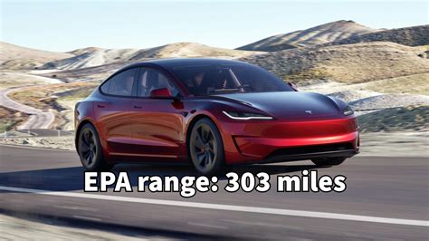 Tesla Model Performance Gets Official Epa Range Estimate And It S