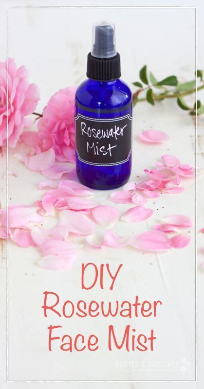 Diy Hydrating Rosewater Face Mist Homemade And Healthy Diy Makeup