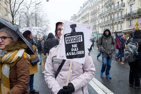 Manifestation Contre La Reforme Du Lycƒe Er Du Bac Et De L Flickr