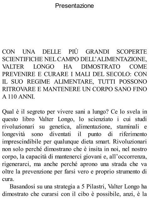 La Trama Della Vita La Scienza Della Longevita E 5