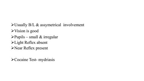 Pupillary Abnormalities And Pupillary Reflexes Ppt