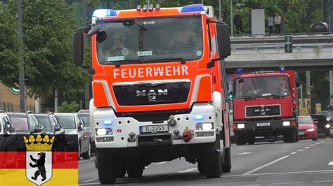 Berlin Rw Und Wlf Ab R St Zum Deckensturz Berliner Feuerwehr