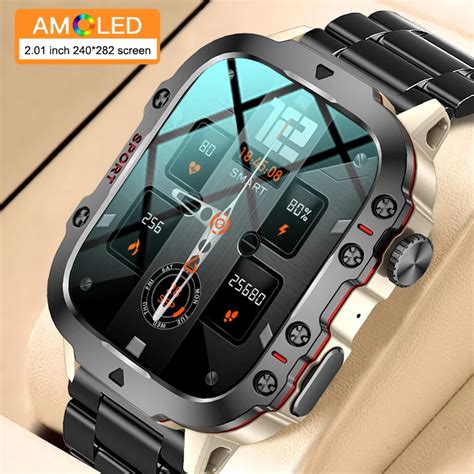 Montre Intelligente De Sport Tanche Pour Homme Cran HD AMOLED 2024