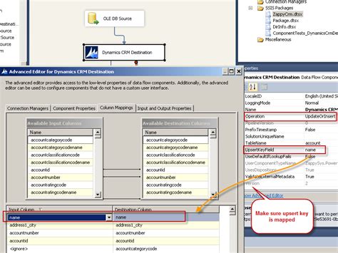 Load Data Into Dynamics CRM Using SSIS Insert Upsert Delete Update