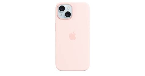 Iphone 15 Silicone Case With Magsafe Light Pink Education Apple In