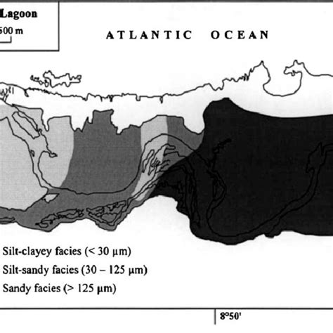 Spatial Distribution Of The Sedimentary Facies In The Sidi Moussa