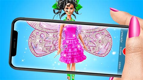 Da Boneca Barbie Boneca De Fadas Reforma Diy Hacks E Gadgets Para