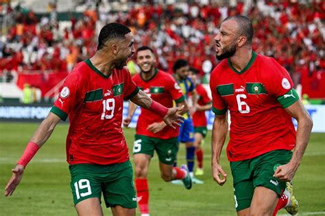 Can Groupe F Qualification Du Maroc Et De La Rdc Pour Les