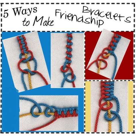 Printable Friendship Bracelet Instructions Pdf Printable Word Searches