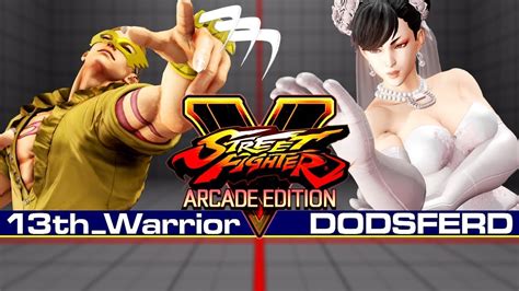 スト5AE 13th Warrior バルログ vega vs 春麗 チュンリー chun li DODSFERD