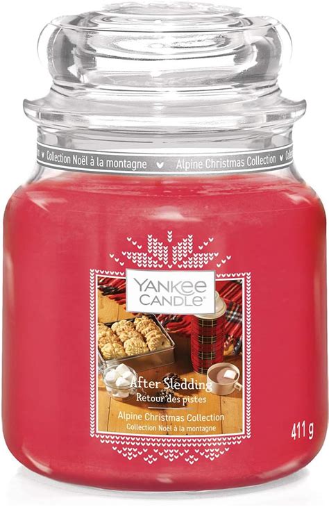 Yankee Candle Bougie Jarre Parfumée Taille Moyenne Retour Des Pistes