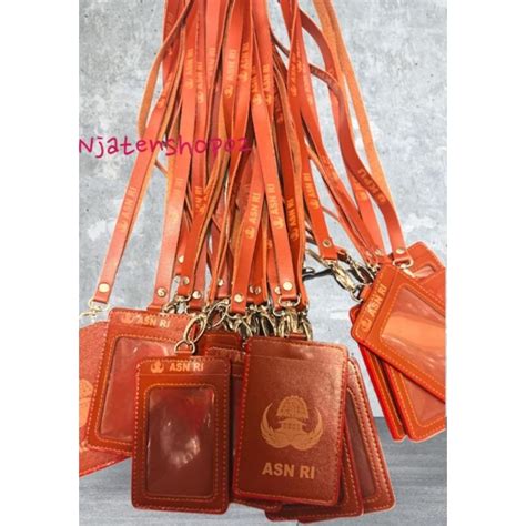 Jual Lanyard Holder Korpri Tempat Id Card Asn Shopee Indonesia