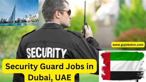 40 Attractive Security Guard Job Opportunities In Dubai UAE