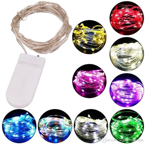 M Copper Wire Usb Powered String Lights Lights Leds Battery