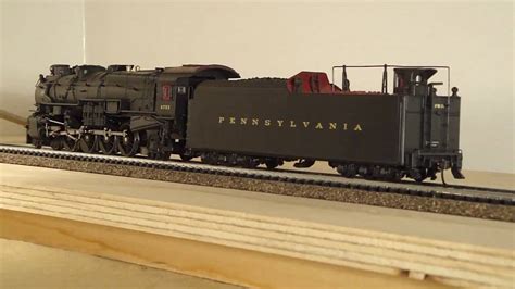 HO Locomotive Broadway Limited Imports BLI PRR M1b 4 8 2 PT 1 MP4 YouTube