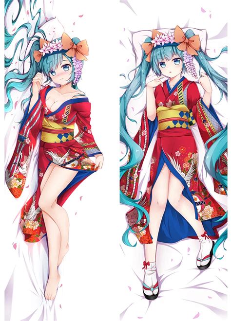 Japanese Anime Vocaloid Hatsune Miku Hugging Body Pillow Cover Case Bedding Dakimakura Covers