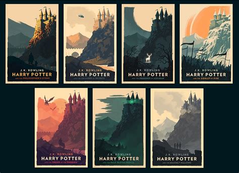 Cool Stuff Olly Moss Harry Potter Posters Are Beautiful