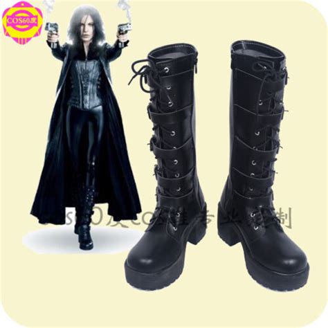 New Underworld Blood Wars Vampire Warrior Selene Cosplay Shoes Boots