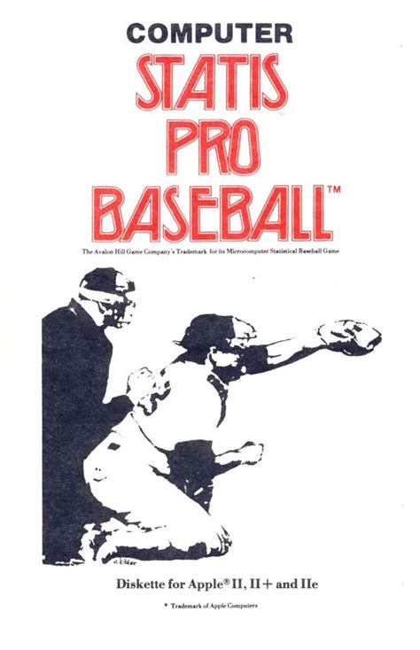 Computer Statis Pro Baseball cover or packaging material - MobyGames