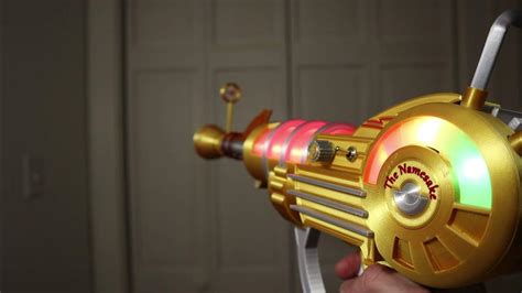 Upgraded Gold Ray Gun W Working Needle Youtube