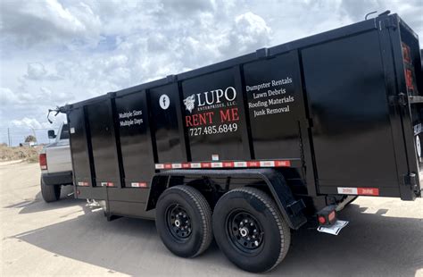 Reliable Dumpster Trailer Rental Versatile And Affordable