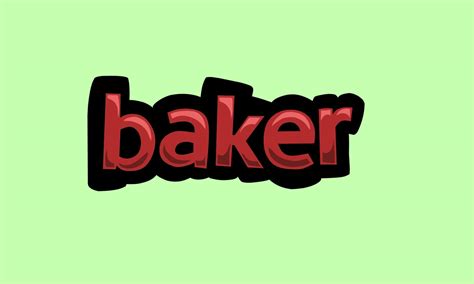 Green screen animation video written baker 18745259 Vector Art at Vecteezy