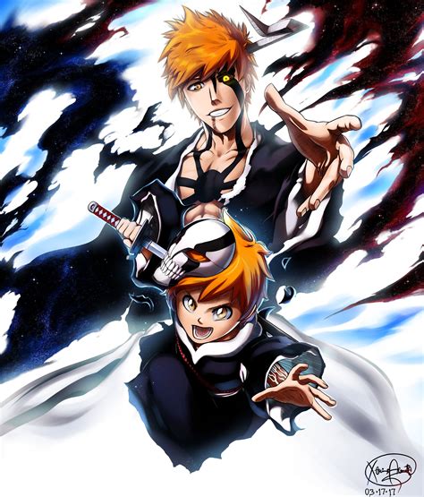 Kurosaki Ichigo Kurosaki Kazui Bleach Sword Anime Bleach Anime Art Bleach Fanart Bleach Manga