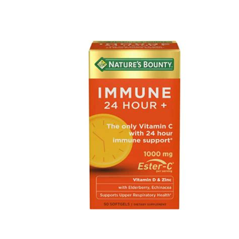 Nature S Bounty Immune Vitamin C D Zinc For Immune