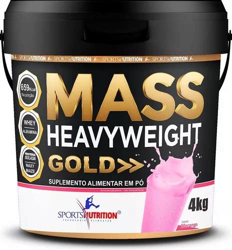 Suplemento En Polvo Sport Nutrition Mass Heavyweight Gold Carbohidratos