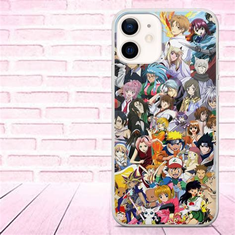 Manga Characters Phone Case Anime Collage Cover Fit For Iphone Etsy