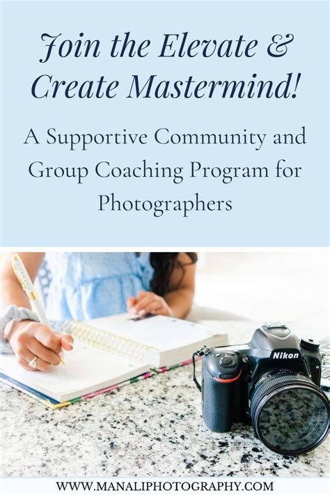 Elevate & Create Mastermind - Group Coaching for Photographers