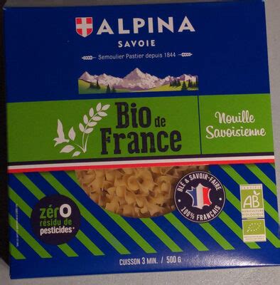 Nouilles Savoisiennes Bio Alpina G