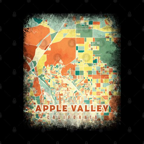 Apple Valley California US map - Apple Valley - Pin | TeePublic