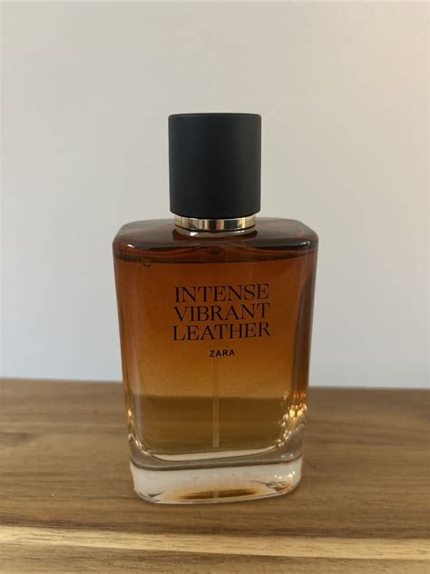 Zara Intense Vibrant Leather For Men Original Edp Ml Woody