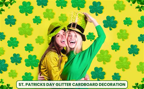 Amazon KatchOn 45 Pieces Shamrock Cutouts For Shamrock